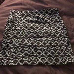 Charlotte Russe tribal skirt
